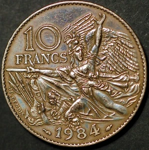 France 10 Francs 1984 KM# 954 - Picture 1 of 2