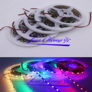 PCB 5mm width 5630 Felxible LED strip 5M 300led 60LED/M Ribbon Tape light IP20 - Picture 1 of 9