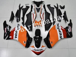 Kit de carenado por inyección ABS 2011-2013 CBR250R REPSOL negro naranja blanco - Imagen 1 de 7
