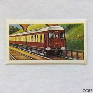 Mills British Locomotives 1961 #12 Brighton Belle Cigarette Card (CC63)