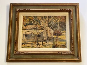 Esther Smee Painting Listed Early California Plein Air Antique Landscape Oil - Picture 1 of 11