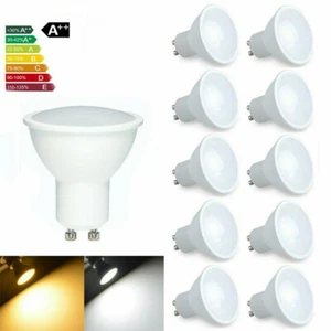 1/5/10PCS GU10 6W 220V LED Bulbs Lamps Cool Warm White Down Light Energy Saving - Picture 1 of 15