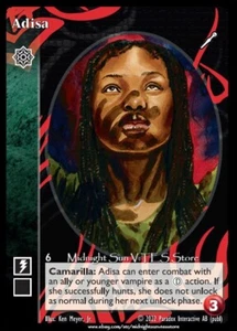 Adisa Banu Haqim (Assamite) The Fall of London V:TES VTES Vampire CCG - Picture 1 of 1
