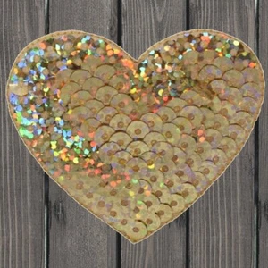 Heart Embroidered Patch — Iron On - Picture 1 of 1
