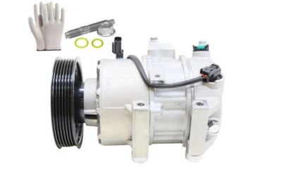 NEW AC A/C compressor For Hyundai Genesis Coupe V6 3.8L 2013 2014 2015 2016 - Image 1 of 4