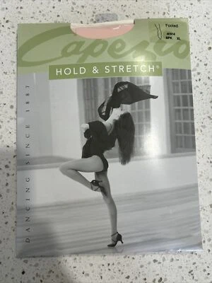 Medias elásticas y de sujeción Capezio N14 para mujer con patas.  Ballet Rosa, Talla XLarge. NUEVO Foto 1 de 2