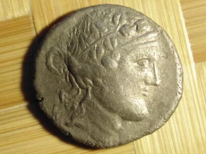 Celts, Lower Danube 2nd-1st Cent. BC, Silver Tetradrachm, ANCIENT,COIN,cleaned - Picture 1 of 5