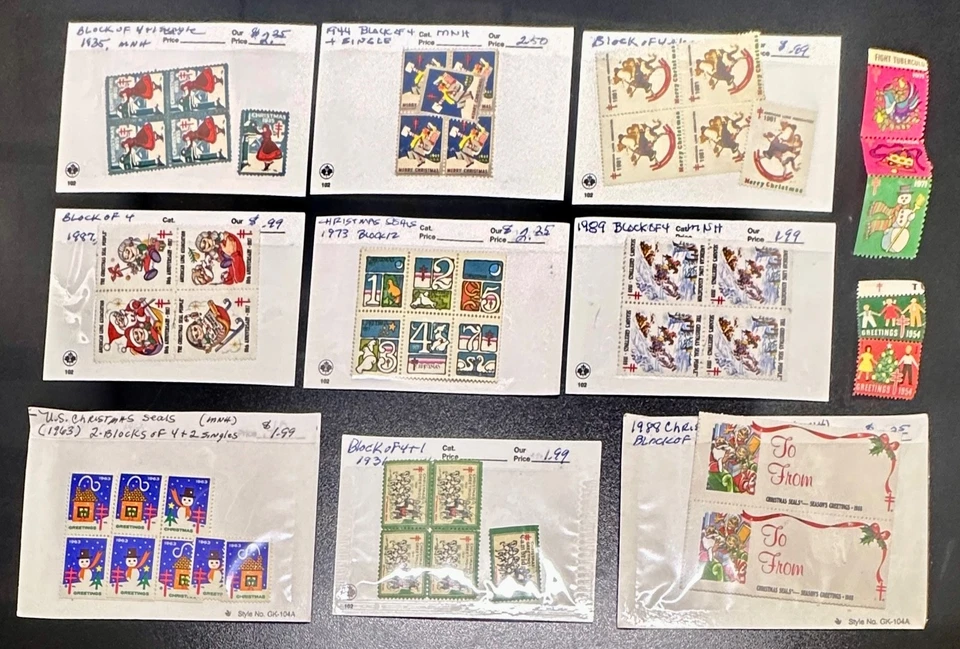 B631, Christmas & Easter Seal Collection - Image 1 of 1