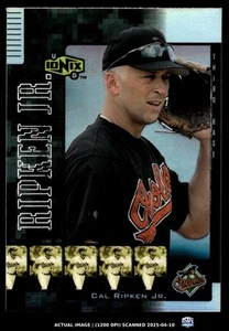 2000 UD Ionix #R35 Cal Ripken Jr. Reciprocal Orioles HOF NM - Picture 1 of 2