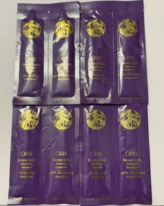 ORIBE Serene Scalp Densifying Shampoo+Conditioner Sample Sets of 4 (8 Packets) - Picture 1 of 3
