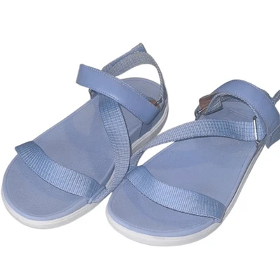 Sandalia ajustable Fitflop Loosh Wild Lavender con correas correa en Z talla 10 Foto 1 de 4