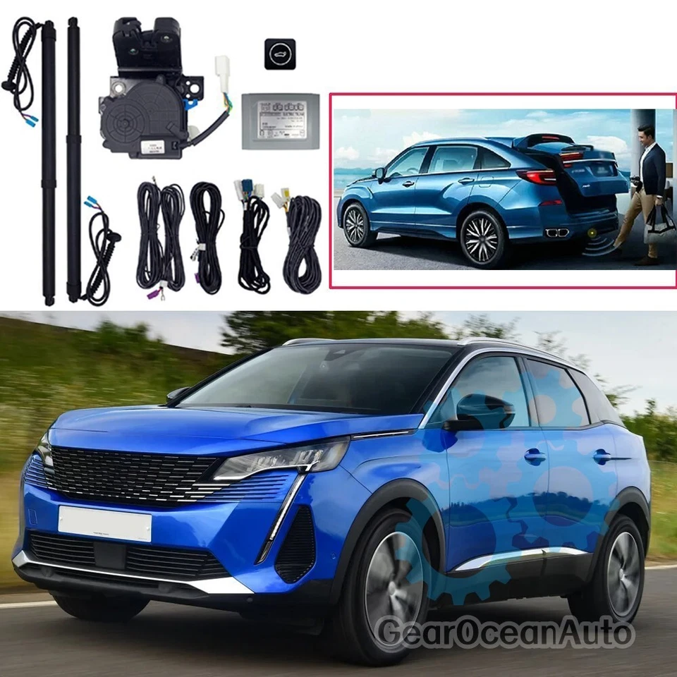 Puerta levadiza eléctrica eléctrica puerta trasera para Peugeot 3008 P84 2017-2024 W sensor de patada Foto 1 de 4