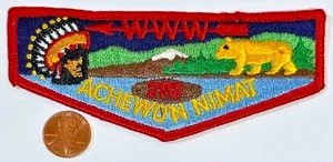 BSA OA ACHEWON NIMAT 282 375 58 379 719 SAN FRANCSCO BAY CA FF S1 FIRST FLAP - Picture 1 of 4