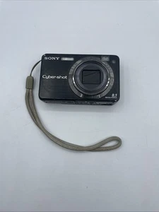 Sony Cyber-Shot DSC-W150 8.1 MP Super Steady Shot Camera Black w/Batt Tested - Picture 1 of 10
