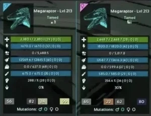 1 X Megaraptor adult pair Ark Survival Ascended PVE Fast Delivery (NEW DINO) - Picture 1 of 1