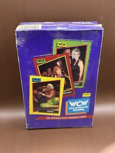 1991 WCW Impel Official Wrestling Trading Cards Box Factory Sealed Sting Flair - Bild 1 von 8