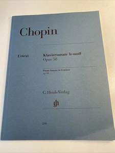 Libro de partituras solo Henle Urtext Sonata para piano B plano menor op 35 Chopin - Imagen 1 de 13