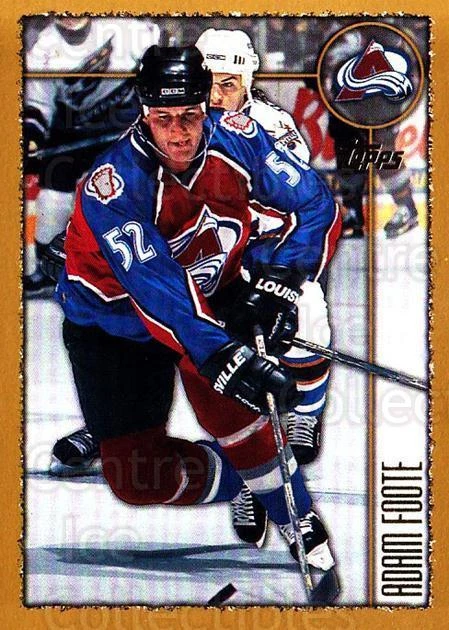 1998-99 Topps #189 Adam Foote - Image 1 of 1