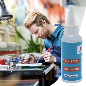 Liquid Solder Flux 50ml Liquid Metal Soldering Agent Multifunctional steadfast - Picture 1 of 8