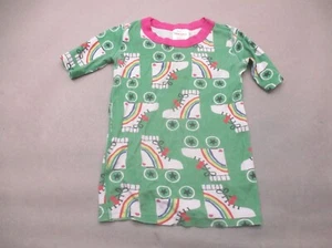 Hanna Andersson Size 8 Kids Multicolor 100% Organic Cotton Knit Pajama Top 083 - Picture 1 of 6