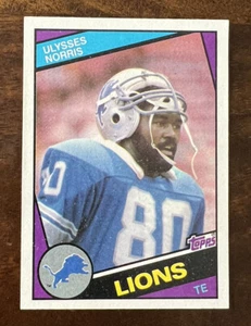1984 Topps Football #259 Ulysses Norris Detroit Lions - Picture 1 of 2