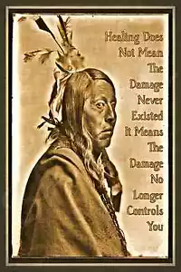 *CURACIÓN NATIVA AMERICANA* LETRERO DE METAL 8X12 CHEROKEE NAVAJO ORACIÓN DE BENDICIÓN APACHE - Imagen 1 de 1