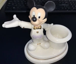 Figura votiva candelabro Lenox Disney Mickey's Grand Evening 2001 - Imagen 1 de 3