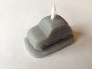 Italienisches Auto 500 Ref64 Kerze Tortenaufleger in 8 Farben Geburtstagsauto - Bild 1 von 1