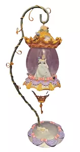 RARO Disney Cenicienta Colgante Vidrio Brillo Huevo Globo de Nieve - Imagen 1 de 4