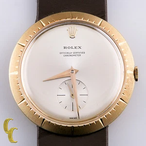 Rolex Modele de Depose 9522 18k Yellow Gold Hand-Winding Watch Box Papers - Picture 1 of 17