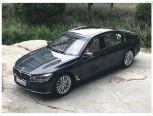 1:18 BMW All New 7 Series 750 Li 2017 Diecast Car Model Gifts Collection Gray - Picture 1 of 7
