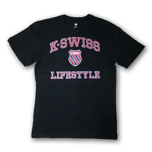Authentic K-Swiss Lifestyle Men's Collectible Short Sleeve T-Shirt - Picture 1 of 10