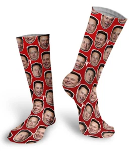 Calcetines Elon Musk Faces - Imagen 1 de 2