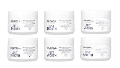 Goldwell Dualsenses Just Smooth 60 Second Treatment 200ml pacote com 6 - Imagem 1 de 2