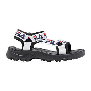 FILA Women's Alteration Black/White Sport Strap Sandals Size 10