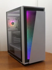 RGB Gaming PC Desktop Computer 12 Core Ryzen 3 2200G 3.7GHz 500GB 8GB RAM WIN 10 - Picture 1 of 10