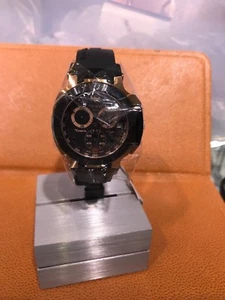 NEW Authentic TISSOT TRACE T0484172705708 43MM pvd RUBBER STRAP Box/Papers - Picture 1 of 4