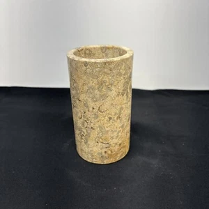 Vintage 4.5 Inch Marble Vase from Pier 1 , Made in Pakistan - Picture 1 of 9