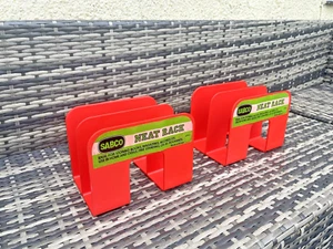 PAAR VINTAGE SABCO ORDENTLICHE REGALE VINYL SCHALLPLATTEN AUFBEWAHRUNG HALTER MAGAZIN DISPLAY - Bild 1 von 14
