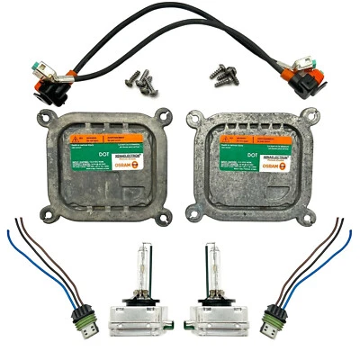 2x OEM 11-14 Ford Edge Xenon Ballast HID D3S Bulb Wire Kit Module Control Unit - Image 1 of 2