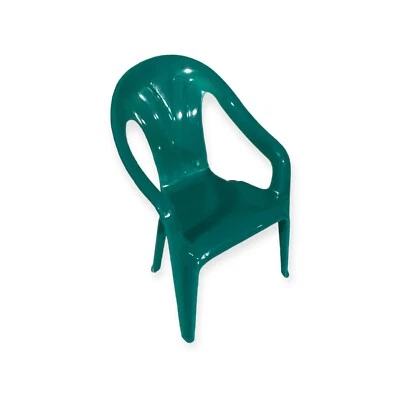 Mini Silla de Patio SYROCO 5 Pulgadas Plástico Verde NO ES UNA SILLA DE TAMAÑO COMPLETO Foto 1 de 3