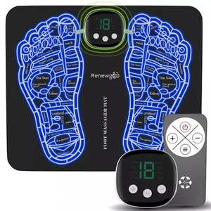 Foot Massager Mat with Remote Massage Plantar Fasciitis & Neuropathy - Picture 1 of 8