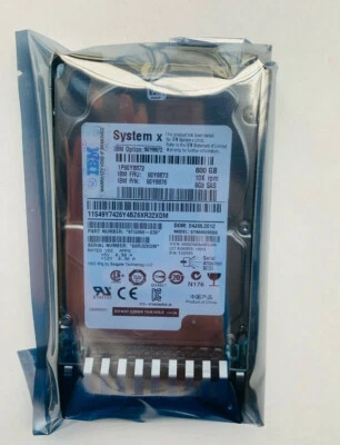 IBM 90Y8872 90Y8873 90Y8874 90Y8876 600GB 10K 6G 2.5" SAS G2HS HARD DRIVE - Image 1 of 3
