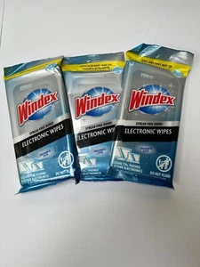 Windex Electronic Cleaning Wipes, Pre-Moistened Screen Wipes for TVs, Phones - Photo 1/4