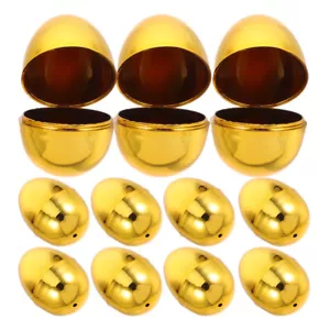 12 Pcs Easter Egg Basket Toy Fillable Eggs Decorations Child Baby - Picture 1 of 12