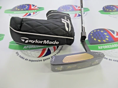 taylormade tp collection custom black/gold juno 34" putter & head cover - Image 1 of 4