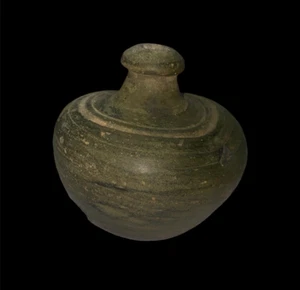 Byzantinische Handgranate, griechisches Feuer, Feuerbombe gefunden in der Region Herat in Afghanistan - Bild 1 von 13