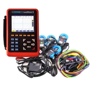 3-Phase Power Quality Analyzer Meter with 0.10A~100A Transient Record 150 Groups - Picture 1 of 17