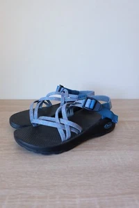 Chaco ZX/1 Sandals Classic Shoe Blue Pink Geometric 7 Sport Water Hike Strap - Picture 1 of 5