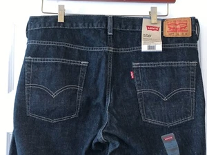 LEVI'S MENS 550 VINTAGE RELAXED FIT JEANS SIZE 34 INSEAM 29" BRAND NEW WITH TAGS - Picture 1 of 9
